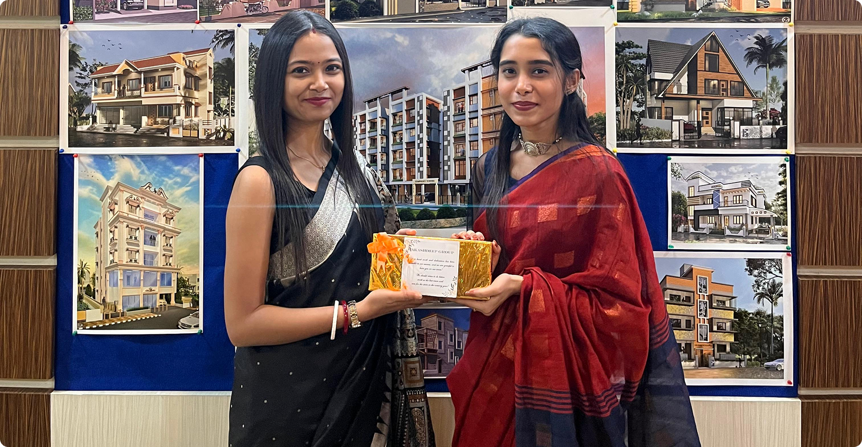 Stylish house exterior