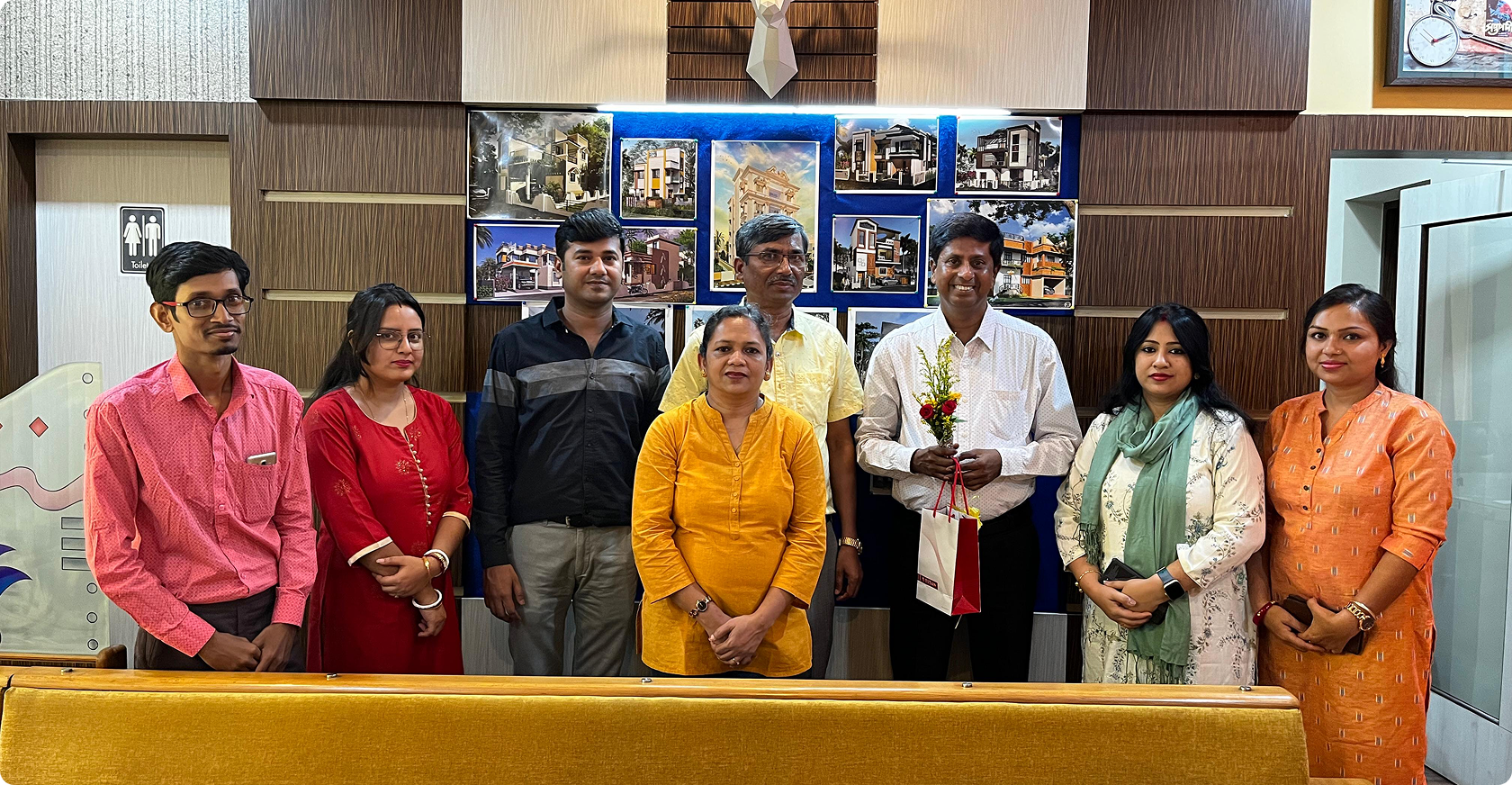 Stylish house exterior